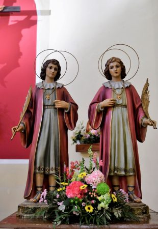 1. Fiestas de San Cosme y San Damián, procesión del Pan Bendito, 2024.