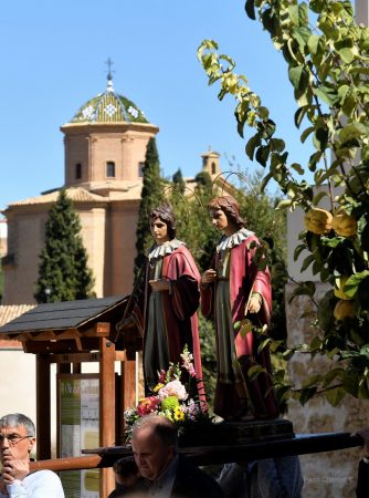 11. Fiestas de San Cosme y San Damián, procesión del Pan Bendito, 2024.