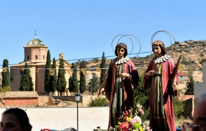 12. Fiestas de San Cosme y San Damián, procesión del Pan Bendito, 2024.