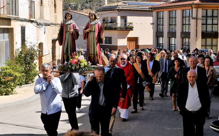 13. Fiestas de San Cosme y San Damián, procesión del Pan Bendito, 2024.