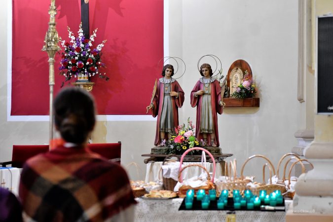 5. Fiestas de San Cosme y San Damián, procesión del Pan Bendito, 2024.