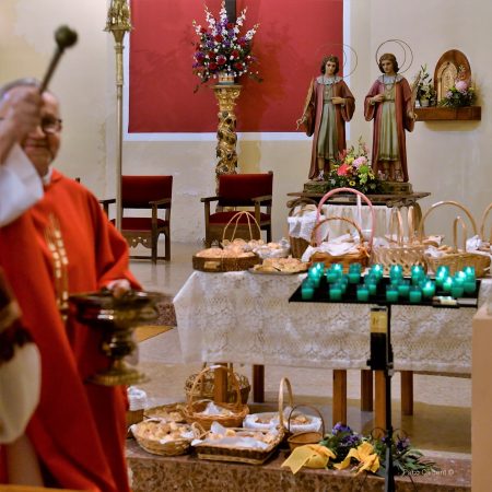 6. Fiestas de San Cosme y San Damián, procesión del Pan Bendito, 2024.