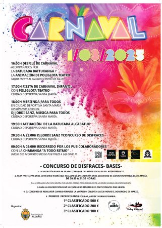 1. Cartel anunciador del Carnaval, 2025