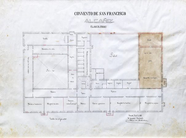 11. Plano antiguo, 1886.