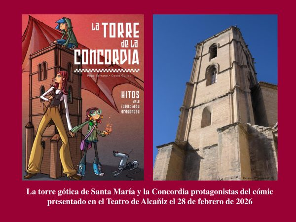 Montaje presentación cómic, febrero 2026