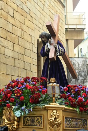 4. Nazareno en la procesión del Encuentro, 2024