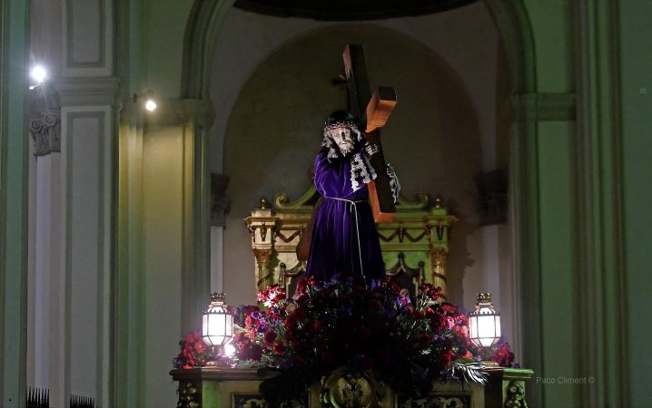 1. Nazareno en la procesión del Encuentro, 2024