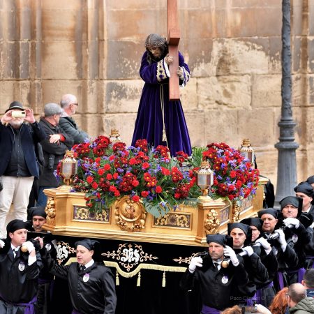 6. Nazareno en la procesión del Encuentro, 2024
