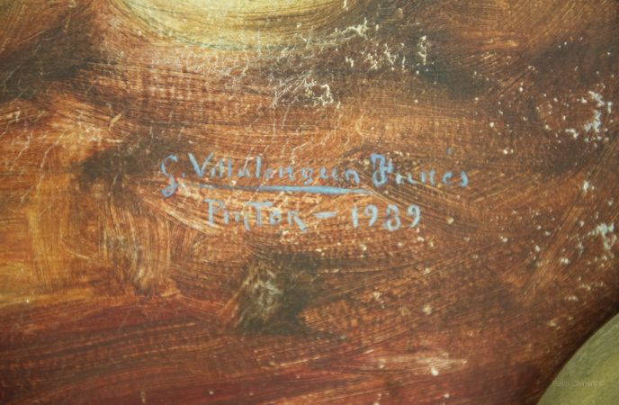 Firma en Anunciación. Gregorio Villalengua, 1939
