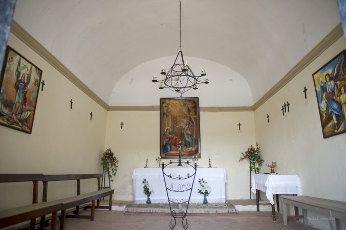 Pintura de Gregorio Villalengua en su emplazamiento original