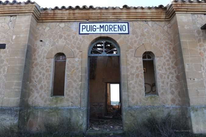 4. Antigua estación de Puigmoreno, 2015.